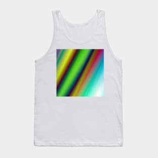BLUE GREEN PINK YELLOW ABSTRACT TEXTURE Tank Top